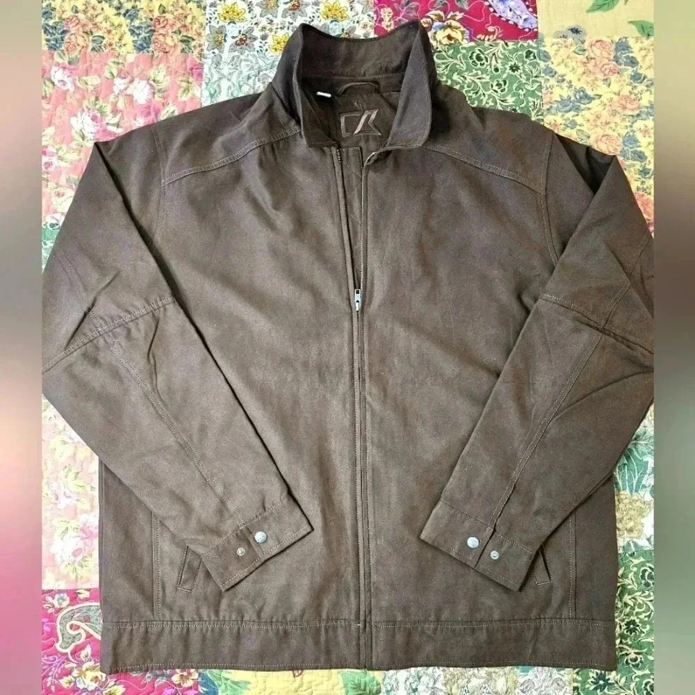 Cutter & Buck Roosevelt microsuede jacket